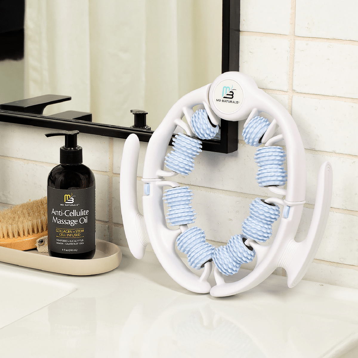 Anti Cellulite Oil + Massager Kit