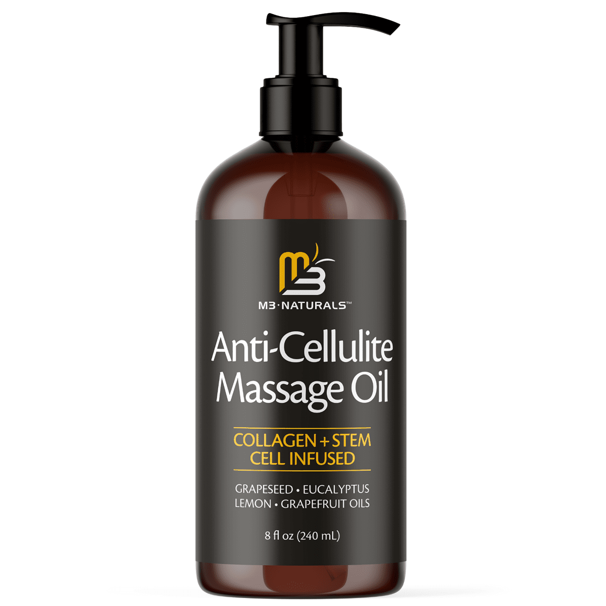 Anti-Cellulite Oil + Silicone Brush Kit