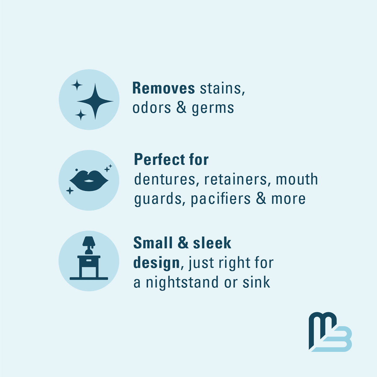 Denture Bath, 1ct